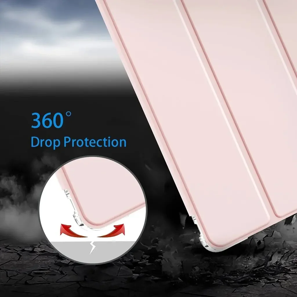 Transparent Soft TPU Case for Huawei Matepad 11 10.4 2022 T10S T10 Pro 10.8 Tablet with Pencil Holder Smart