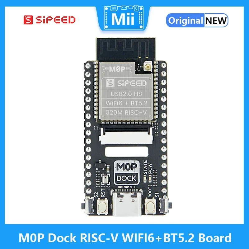 Sipeed M0P Dock BL618 TinyML RISC-V WIFI6 BT5.2 BLE Модульная плата
