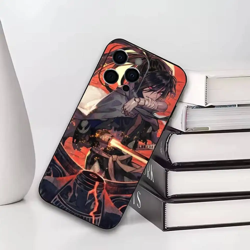 Фото Чехол для телефона Dororo Hyakkimaru для iPhone 17, 16, 15, 14, 13, 12, 11 Plus, Pro, мягкий силиконовый, черный №2