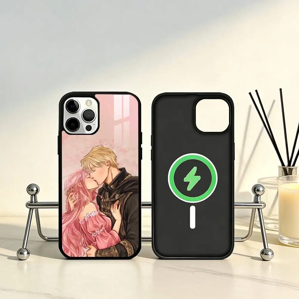 Фото Чехол для телефона Acotar Court M-Mist And Fury для iPhone 17, 16, 15, 14, 13, 12, 11 Plus, Pro Max с магнитным креплением для беспроводной зарядки Magsafe. №4