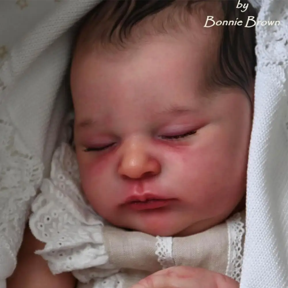 

20.5 Inches Unfinished Reborn Doll Kit Laura By Bonnie Brown Limited Edition With COA Vinyl Blank Reborn Kits Rubber Doll Gift