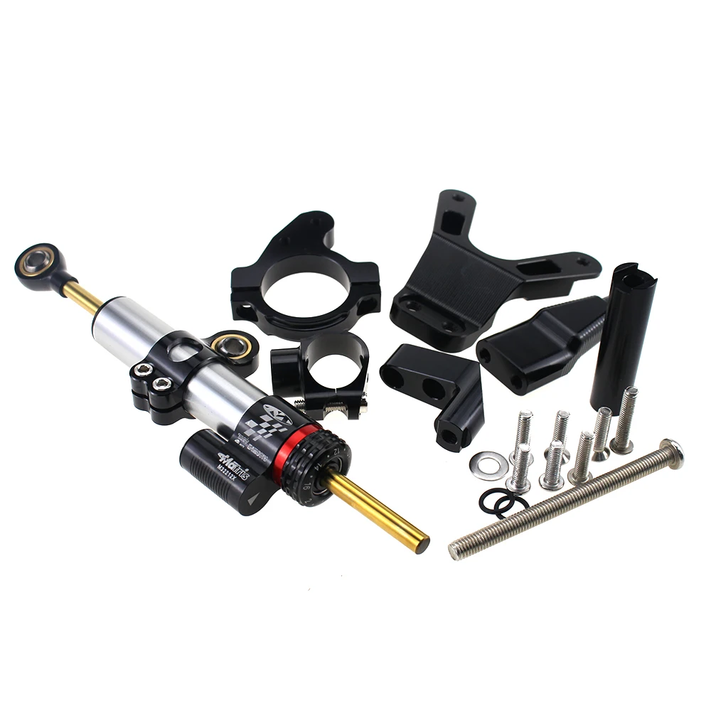 

Для KAWASAKI NINJA 650 NINJA 650 2017-2021 ninja мотоцикл алюминиевый рулевой стабилизатор демпфер монтажный кронштейн комплект