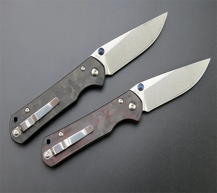 Sitivien ST8 EDC Складной нож K110 стальное лезвие ручка из углеродного волокна карманный