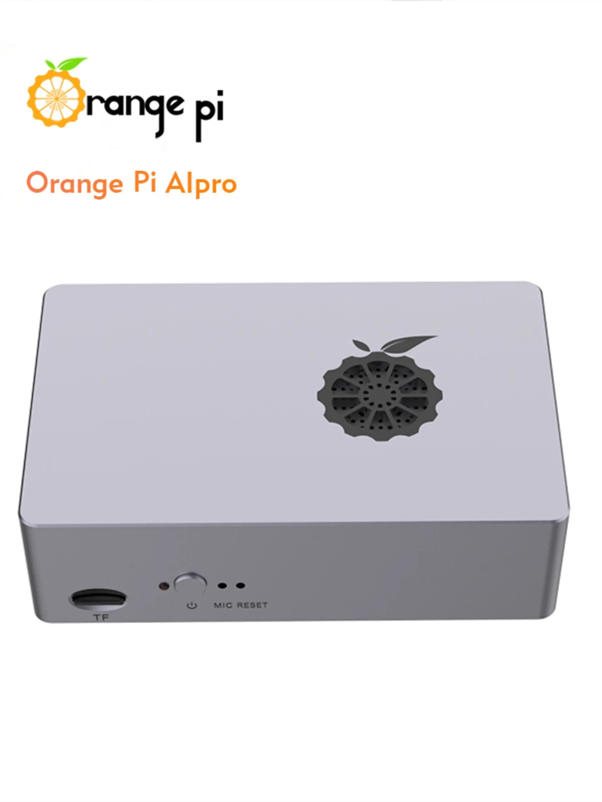 Макетная плата Orange Pi AIPro 8T специальный металлический корпус для отвода тепла