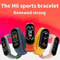 m6 smart watch men fitness tracker watches heart rate health monitor m6 smart band fitness bracelet women for mobile phone