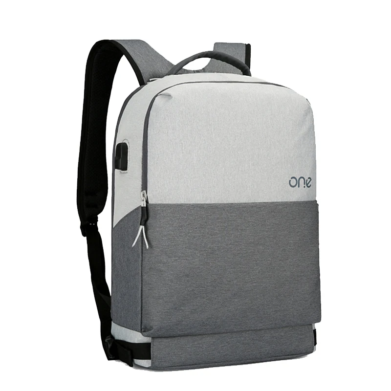 

Men's Backpack Laptop 15.6 Inch Large Capacity College Student School Backpack Men Oxford USB Charging Casual Multilayer Bagpack