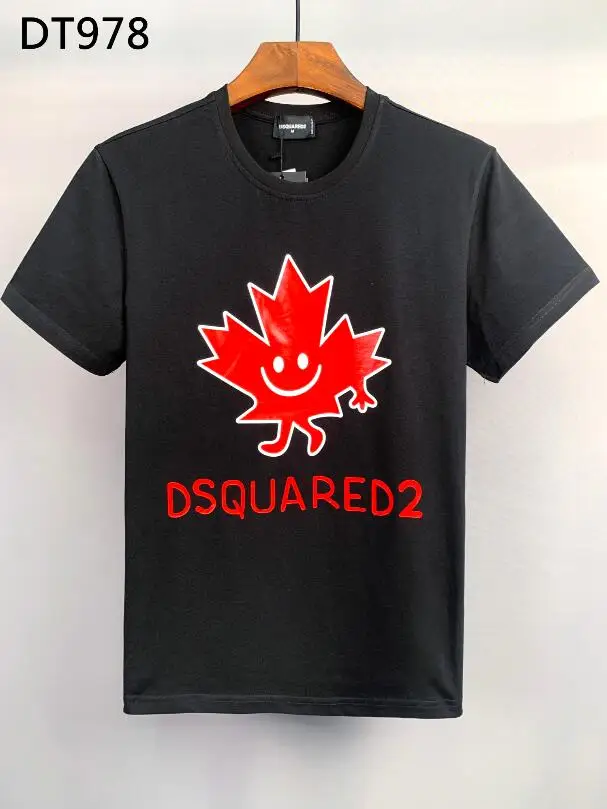 Кленовый лист Dsquared2 Мужчины Женщины влюбленные парная мода Повседневный хлопок