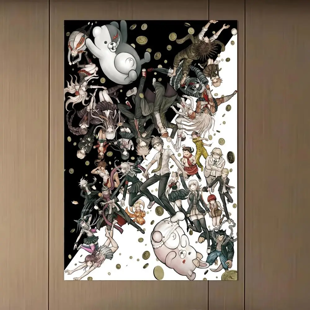 Фото Аниме-постер D-DanganRonpa, художественный стильный настенный декор для дома, офиса, ванной комнаты ‌   Декор для дома №5
