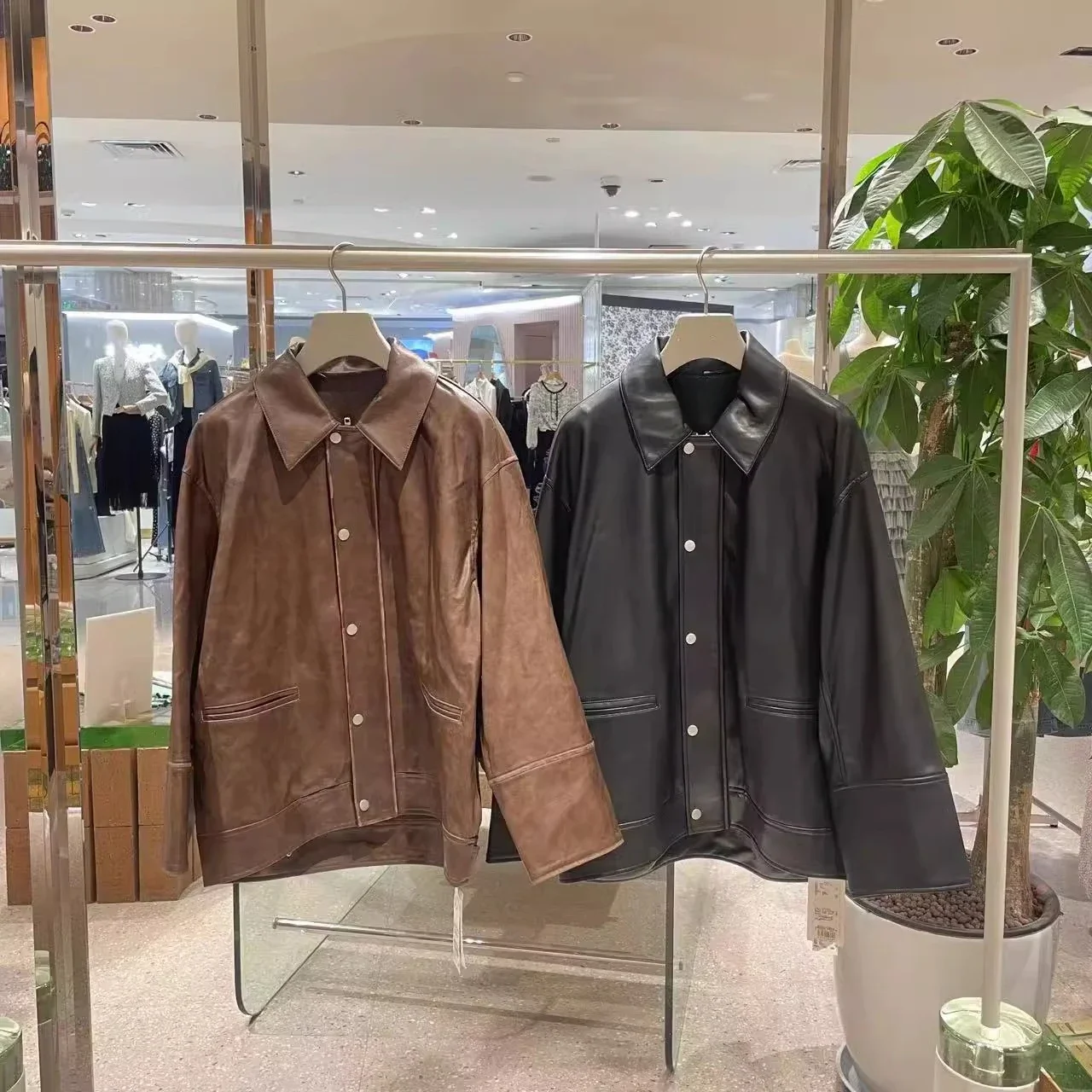 Модная уличная одежда повседневные винтажные куртки из искусственной кожи с