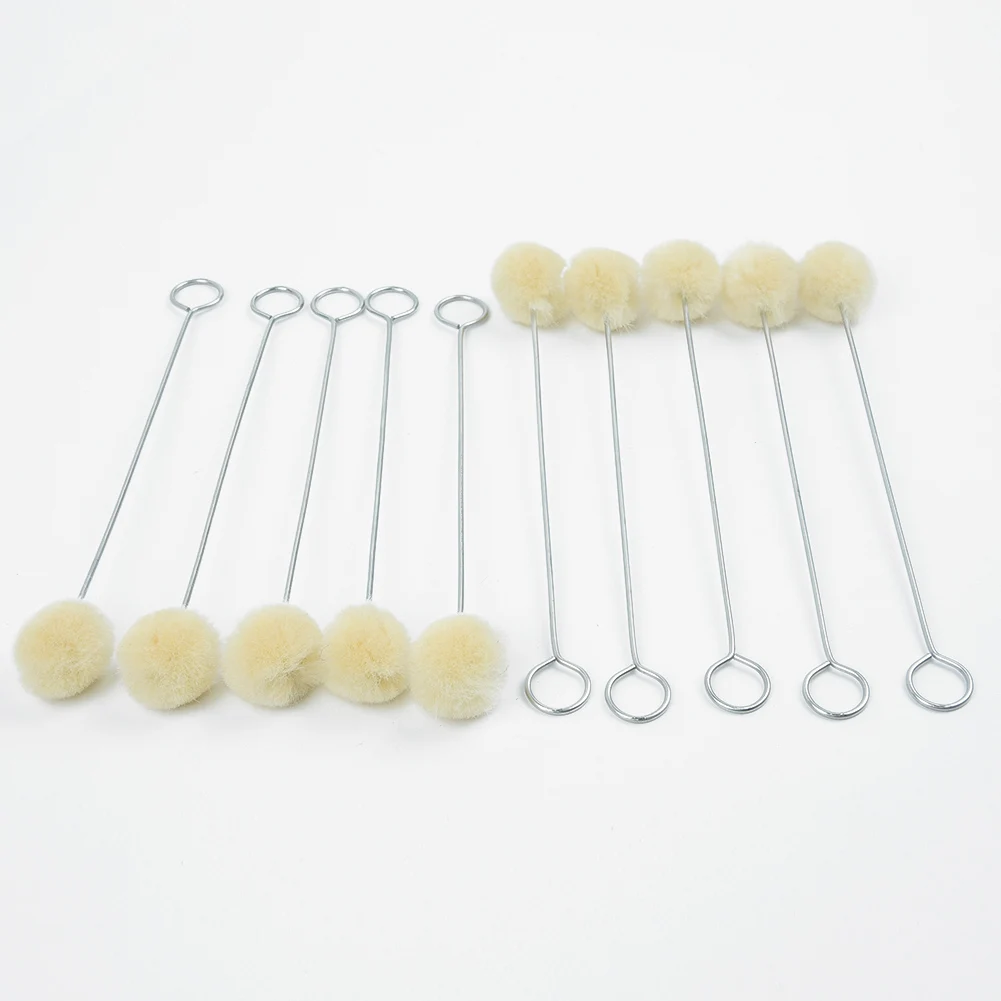 

100pcs Leather Craft Wool Leather Dye Dauber & Finish Applicator Kit Tools 150-160mm Dye Tools Leathercraft Supplies