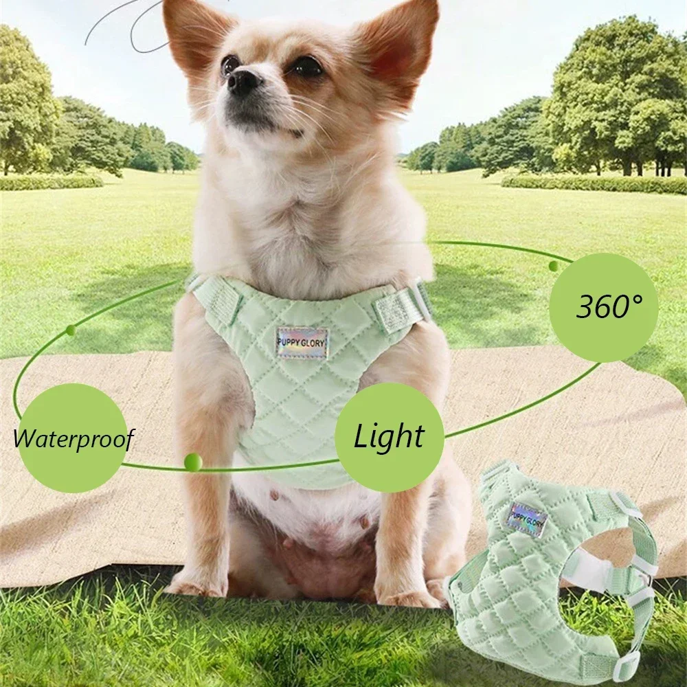 Водонепроницаемая шлейка для домашних животных не тянется товары прогулок с