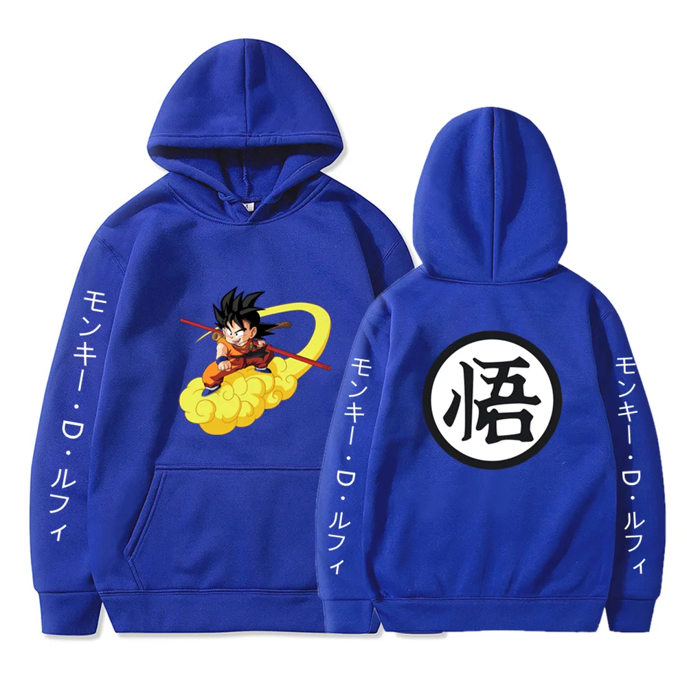 

Spring Autumn Sweatshirt Fashion Goku Clothes Dragon-Ball Z Funny Hoodies Men's Hoodies Anime Boys Girls Tops Woman Clothes