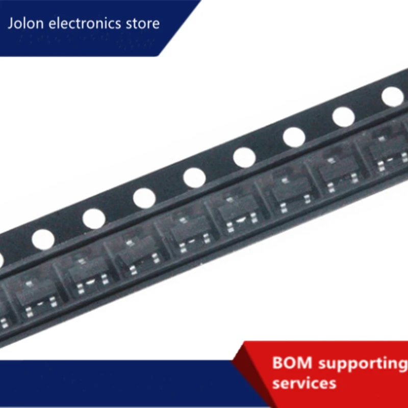 

100 pçs bss138 j1 sot-23 bss138lt1g sot23 mosfet n-channel 50v 200ma