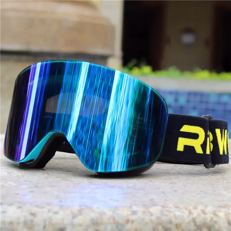 

1 шт. лыжные очки ночного видения для мужчин и женщин ветрозащитные снегозащитные УФ-защитные противотуманные очки для сноуборда для улицы