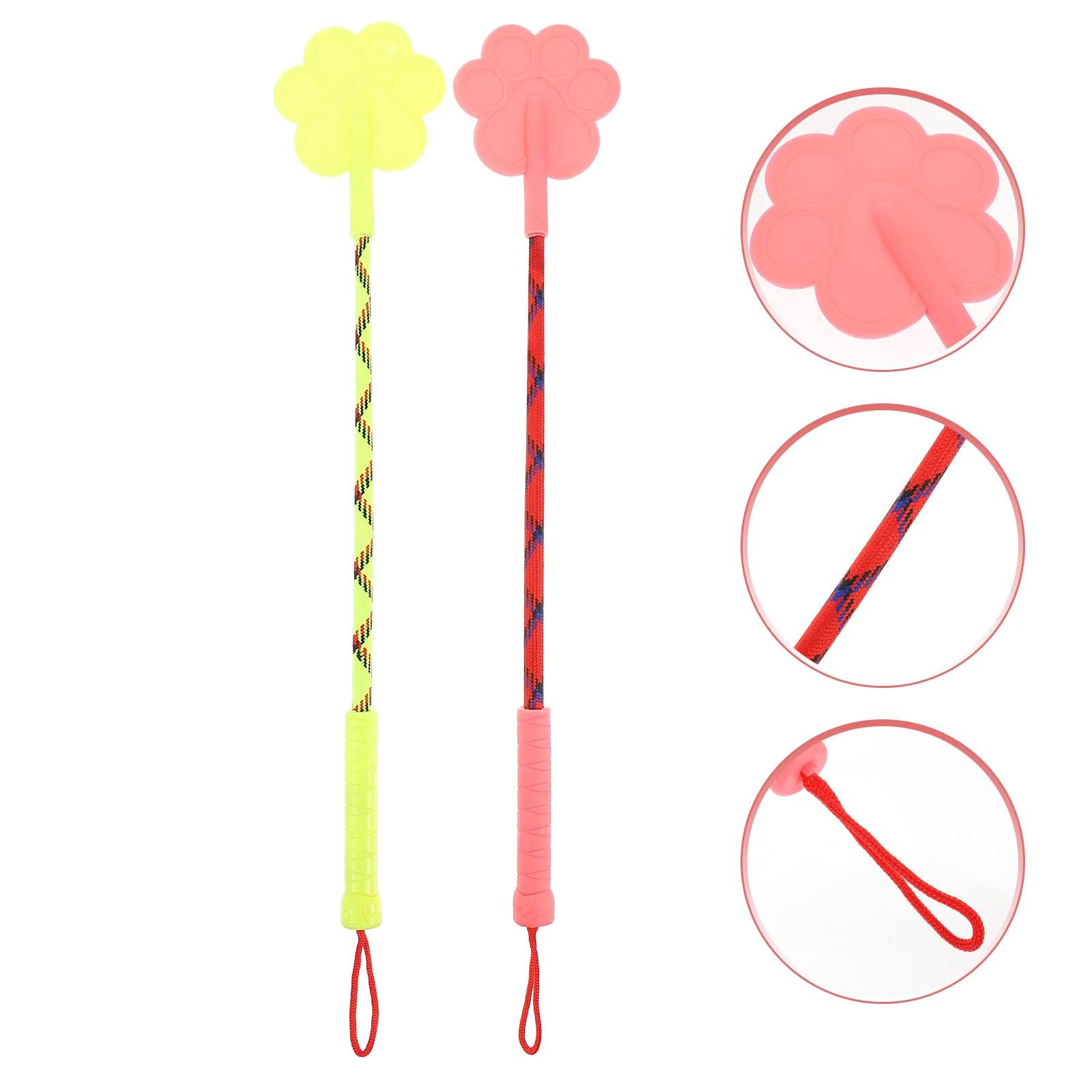 

Durable Paw Shape Rubber Dog Training Pat Pet Training Tool Gift No Hurt Dog Training Whip for Dog Puppy (Random Color)