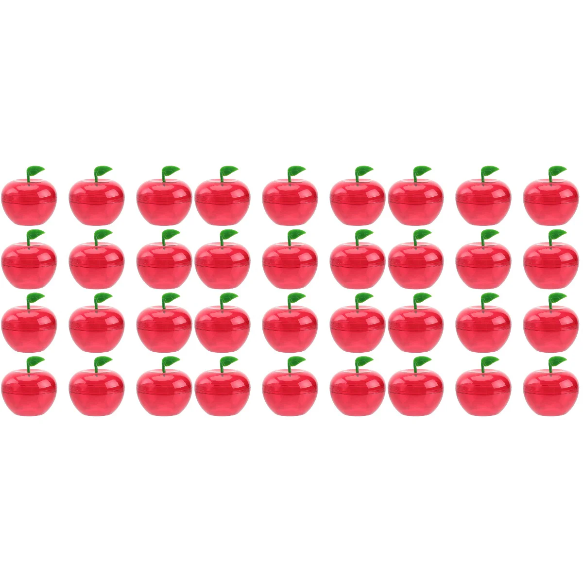 

Christmas Box Boxes Candy Party Apples Treat Gift Filled Apple Fillable Holiday Decorations Decor Containers Ornaments White