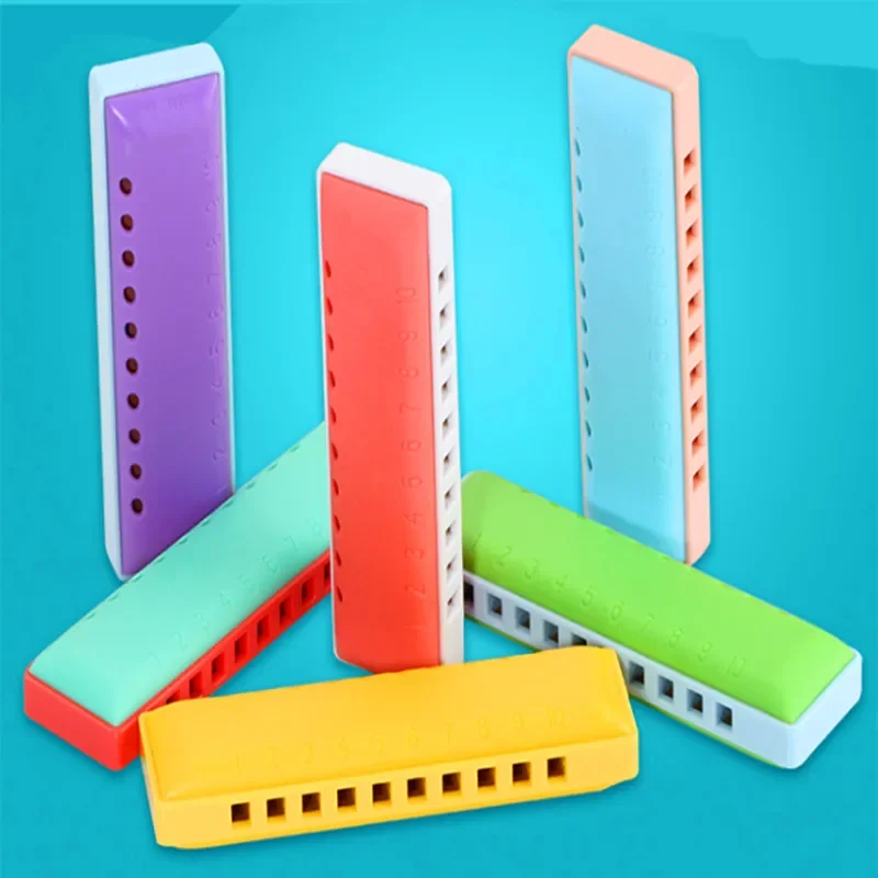 10-луночная губная гармошка Kongsheng детская блюз Gaita De Boca рот орган образовательный