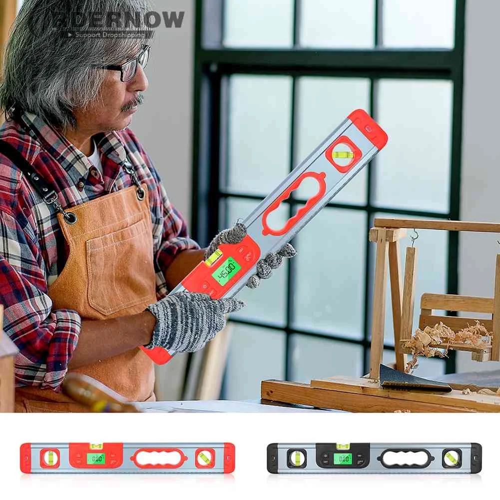 

90 градусов Угол Finder Инклинометр алюминиевый сплав Инклинометр уровень защиты от падения многофункциональный для железнодорожной биологии