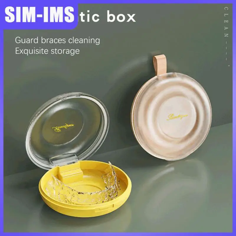 

Invisible Braces Storage Box Orthodontic Tooth Retainer Box Isolates Fine Mold And Dust Silicone Rubber Sealing Ring Storage