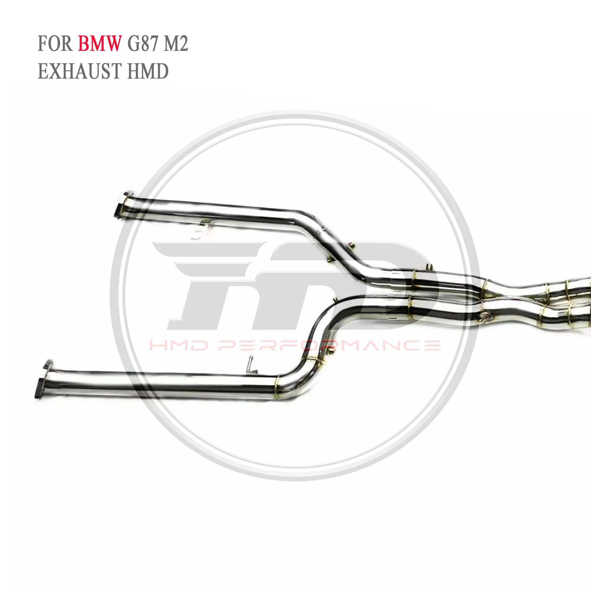 Выхлопная система HMD с высокой пропускной способностью Catback для BMW G87 M2