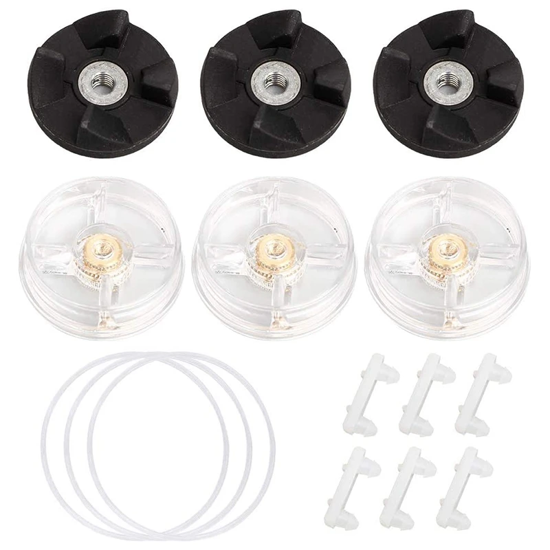 

Parts Gears Gaskets 15Pcs/Set 250W For Magic Blender, Include Base Gears, Balde Gears, Rubber Bush Shock Pads