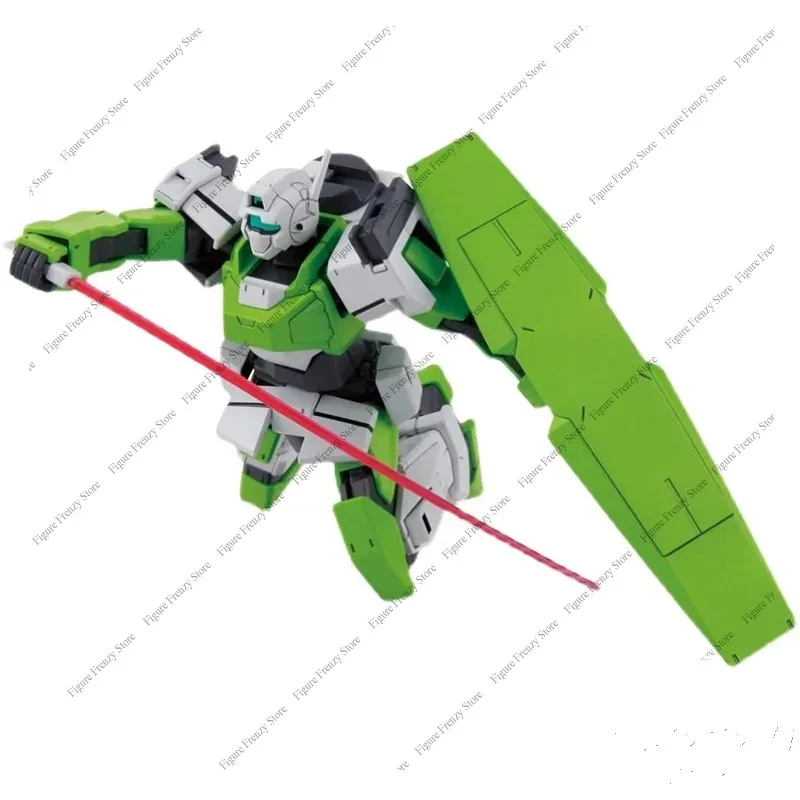 Фото Специальное предложение: Сборная модель Bandai Gundam HG AGE 1/144 RGE-C350 Shaldoll Custom, оригинальная фигурка Gunpla, коллекционная игрушка №5