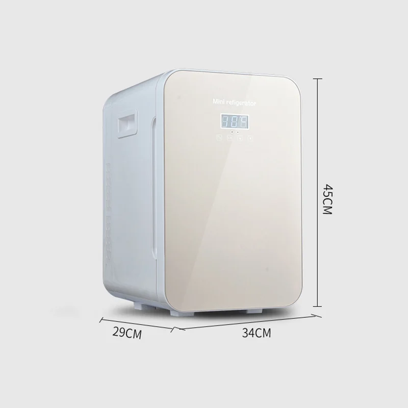 Маленький автомобильный холодильник 22 л высокая емкость морозильная камера