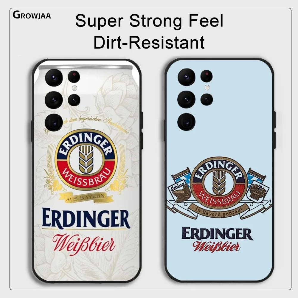 E-Erdinger W-weissbier Beer Lover Чехол для телефона Samsung Galaxy S25 S24 S22 S23 Ultra S21 S20 Plus 5G Защитный