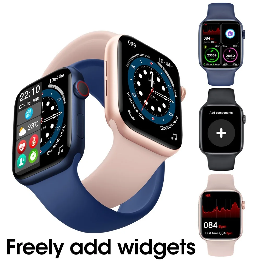 

Original W37 Pro Smart Watch Men Women Bluetooth Call Wireless Charging Custom Dial Smartwatch Full Touch Screen PK W26 W46 HW22