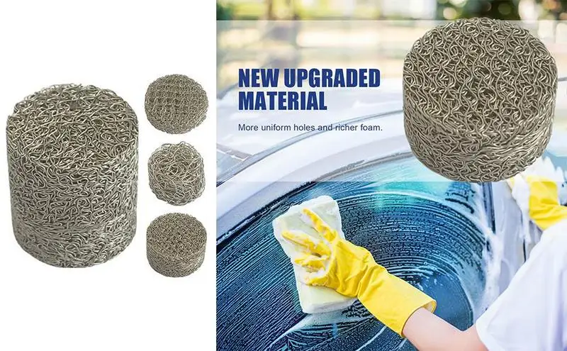 

Foam Cannon Replacement Filter Snow Bubble Foaming Mesh Foam Generator Filter high density tablet Foam Lance Mesh Filters