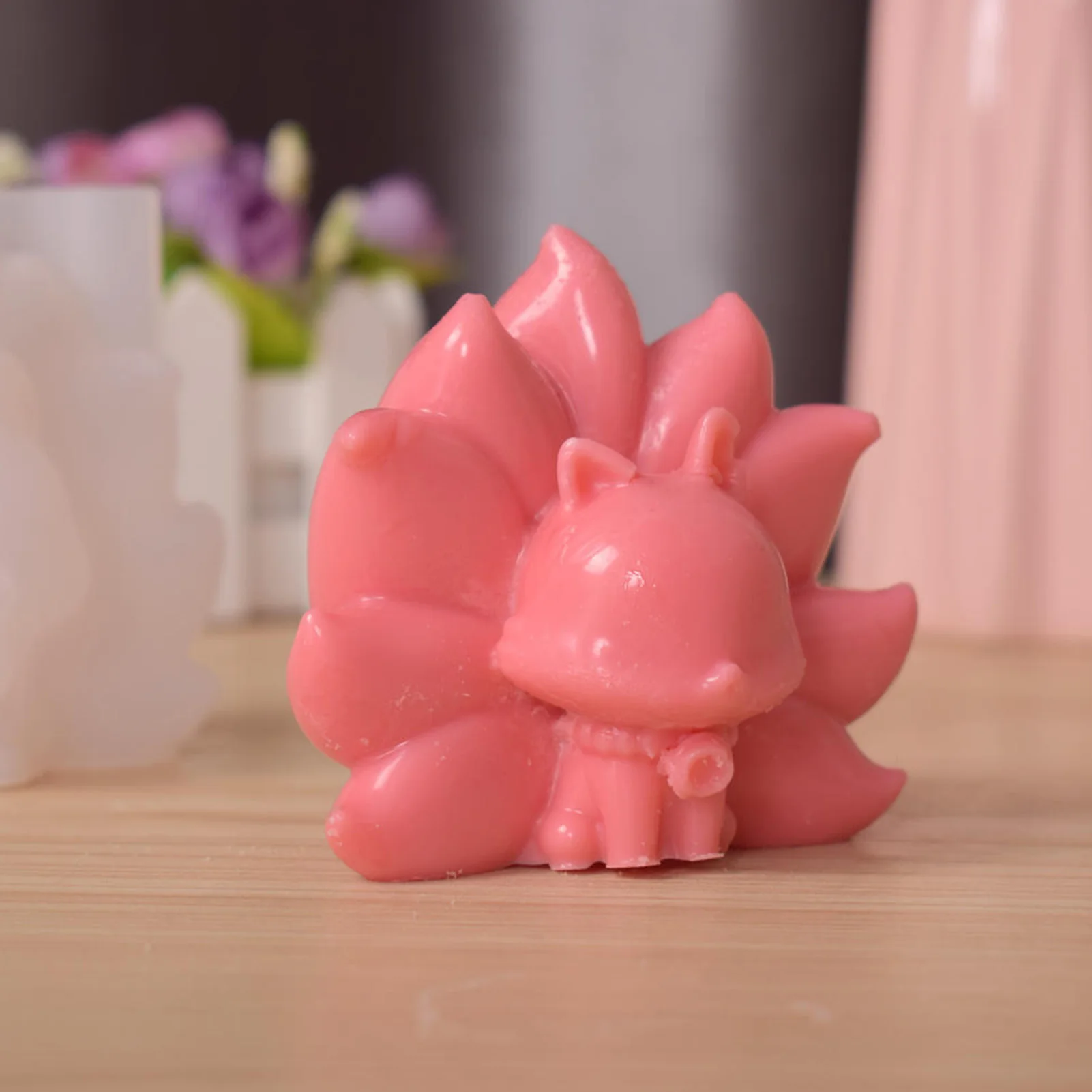 

Resin Animal Molds Silicone Molds For Epoxy Resin Nine-Tailed Foxes Resin Molds Jewelry Molds For Resin Silicone Casting Molds