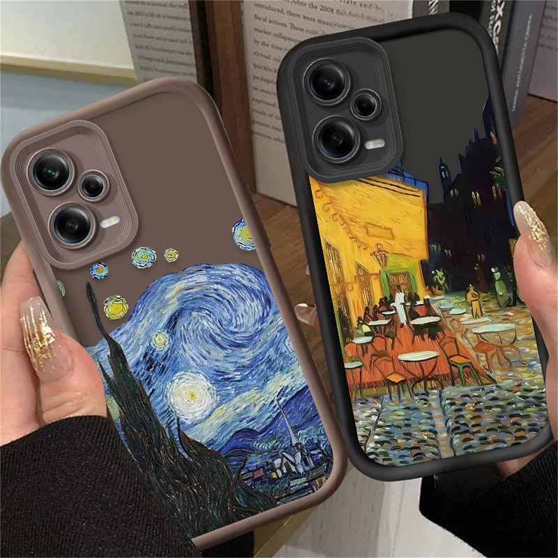 Чехол Art Van Gogh Landscape Oil для Xiaomi Redmi Note 14 13 12 11 Pro Plus 5G 12S 11S 10S 10 9 14C 13C 12C 4G A3 A3X