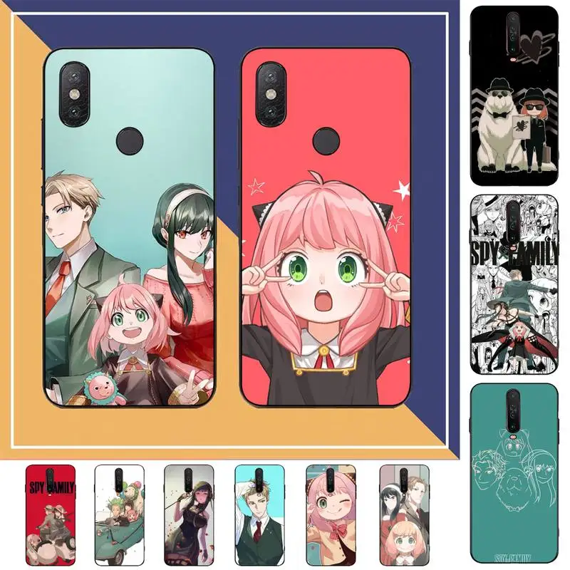 

Spy X Family Phone Case for Redmi Note 8 7 9 4 6 pro max T X 5A 3 10 lite pro