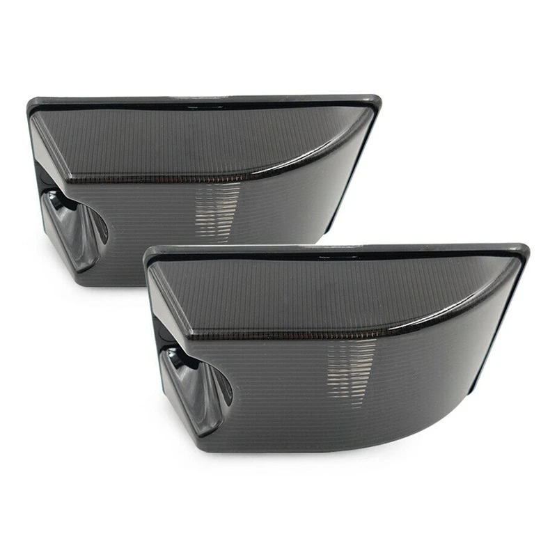 2X копченые линзы задние красные светодиодные лампы для крыши кабины боковые