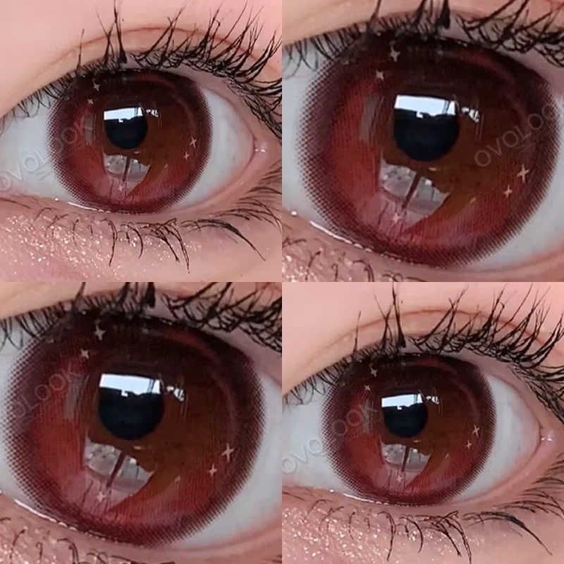 OVOLOOK-2 шт.пара цветные контактные линзы RussianGirl Taylor для глаз, косметические контакты, натуральные линзы цвета глаз, ежегодные (диаметр: 14 мм) (art.: 3920cc818bbb5) - 3920cc818bbb5