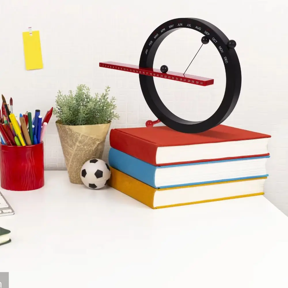 Рождественский декор Магнитный настенный календарь Вечный автоматический