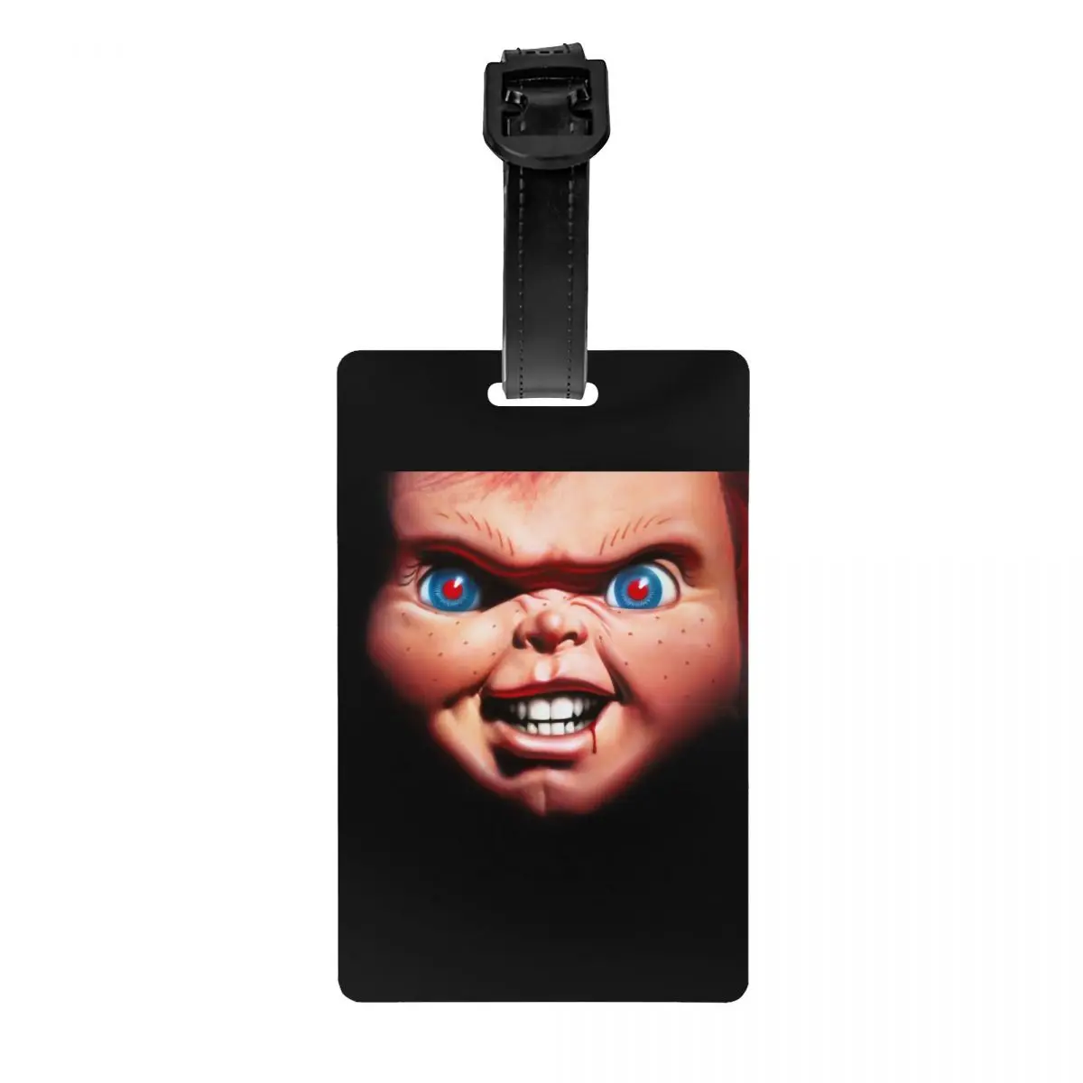 

Страшный убийца Чаки багажная бирка детская игра фильм дорожная сумка чемодан Крышка для личной безопасности идентификационная этикетка
