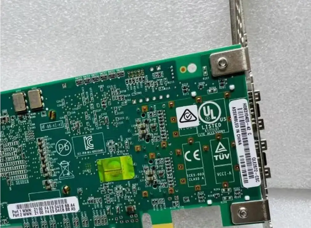 Сетевая карта QLE2672 Двухпортовая оптоволоконная карта 16 Гбитс с модулями (art.: 3920ce989f64d) - 3920ce989f64d