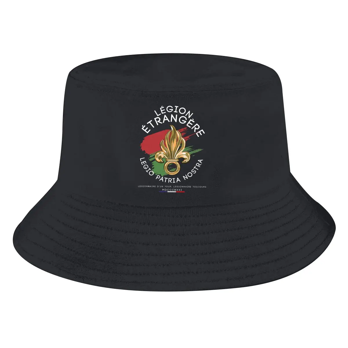 

Essential Bucket Hat Legion Foreign Unisexe Summer Reversible Man Women Fisherman Cap Daily Vacation Chapeau Bob Casquette