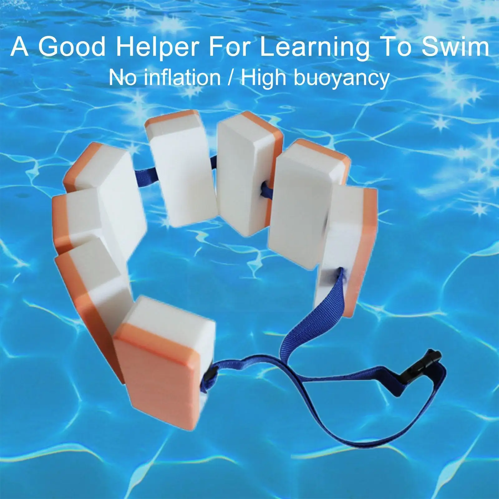 

Swim Belt With Foams Buoyancy Strap Lightweight Children Swim Helper For Water Running Flotation Jog Aerobics Exercise Swim V3s1