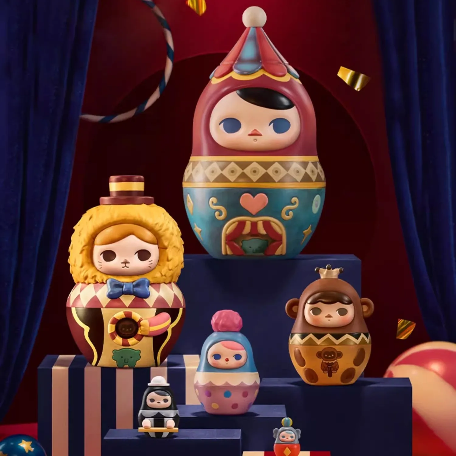 Фигурки кукол Pucky Stacking ограниченная серия фигурка модные игрушки украшения