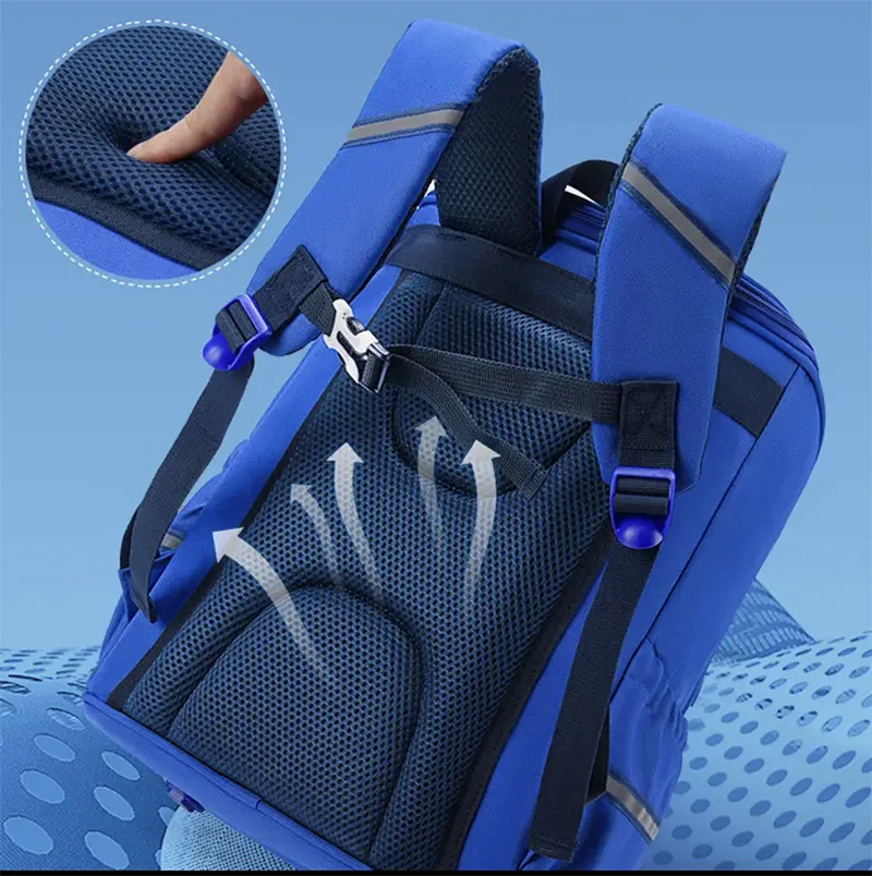 2022 Waterproof Children School bags for Boys Girls Kids book bag Schoolbag Orthopedic Primary School backpack mochilas infantil