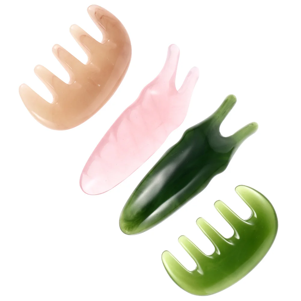 

Антистатическая расческа, семейные нефритовые массажеры для лица, специальная многофункциональная вилка для скрапки