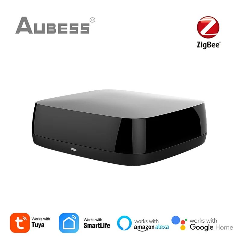 

Tuya ZigBee IR Remote Control Universal Infrared Works With Smart Home Control for TV DVD AUD AC Voice Control Alexa Google Home