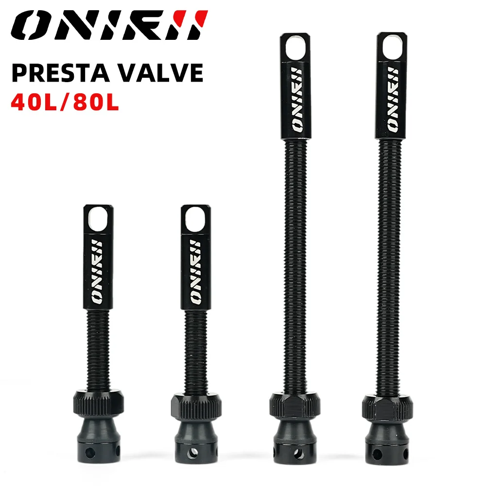 

ONIRII 2 Pcs Bike Valve Core Presta Valve Universal French Schrader Tubeless Tool Air Nozzle for Road Bike MTB Bicycle Parts NEW
