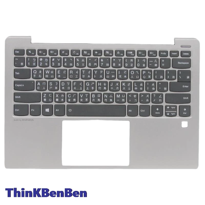 Традиционная серая клавиатура TW верхний корпус подставка для рук Lenovo Ideapad S530 13 13IWL