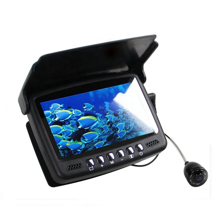 

15 meterss reusable underwater lights hd ice fishing camera