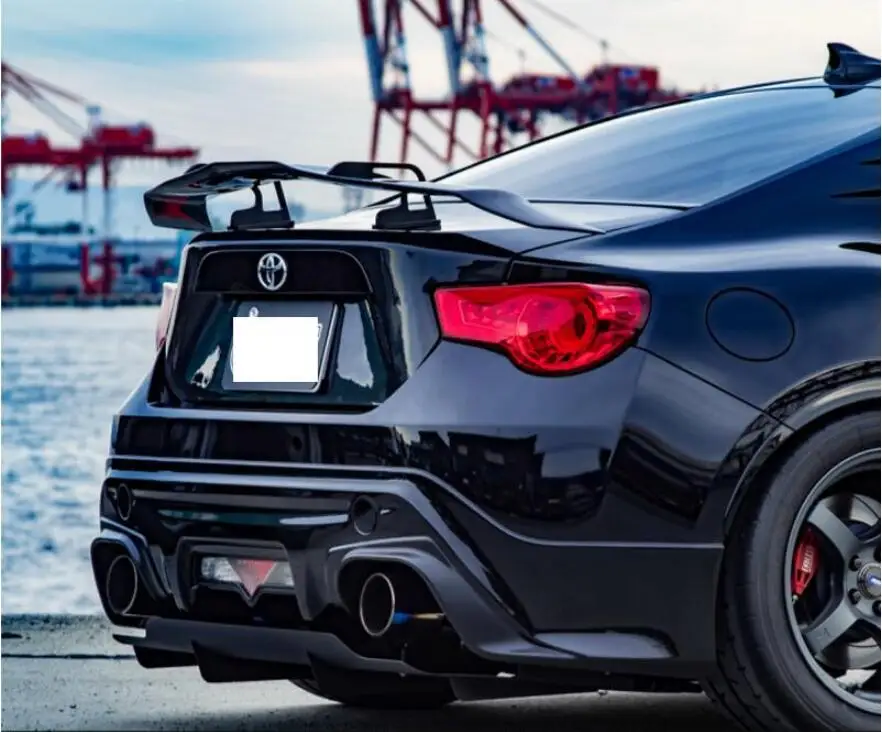 

Высококачественный стильный спойлер для багажника заднего крыла из настоящего углеродного волокна/праймер для TOYOTA 86 GT86 GT & SUBARU BRZ 2012-2020