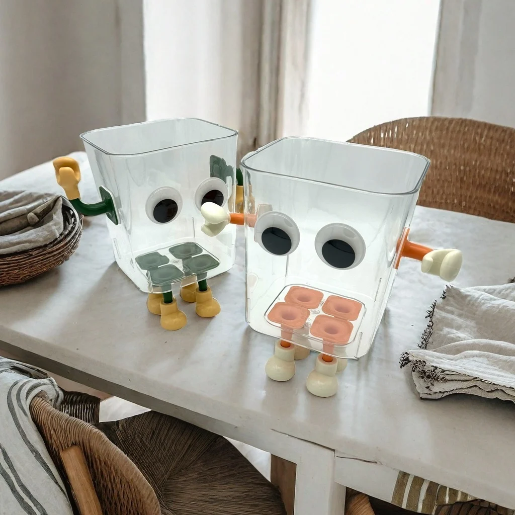 Прозрачный Пластиковый Ящик Для Хранения Многофункциональный