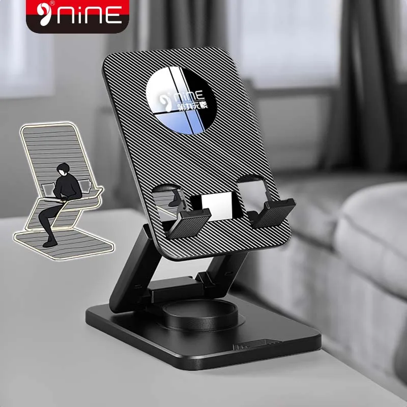 

Mobile Table Cell Phone Holder Stand Desktop Bedside Support Stand Flexible Foldable Phone Holder for iPhone 14 Pro Max Tablet